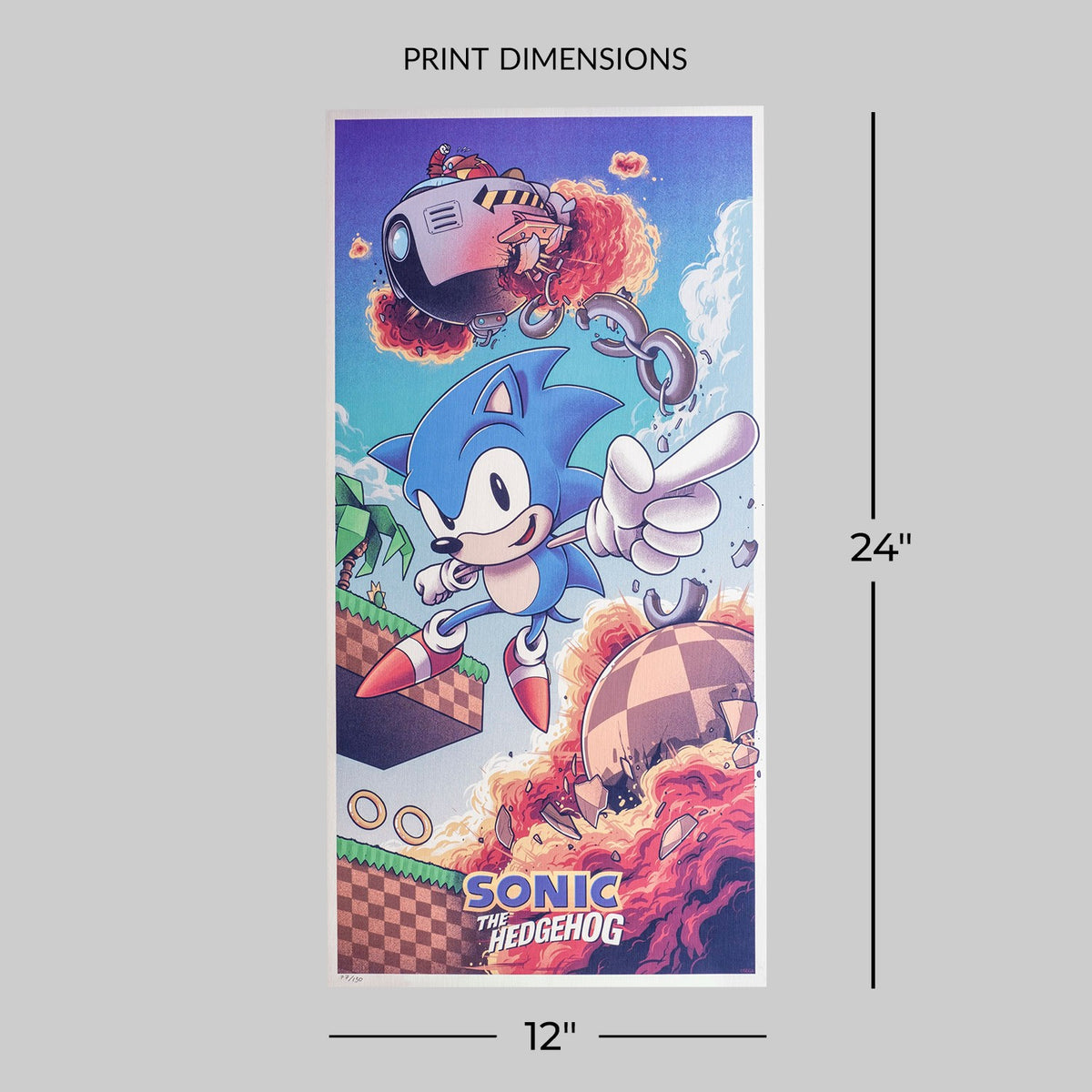 Sonic the Hedgehog Art Print