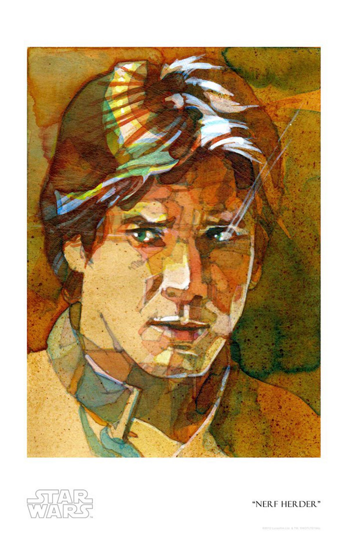 Nerf Herder Star Wars Han Solo Art Print
