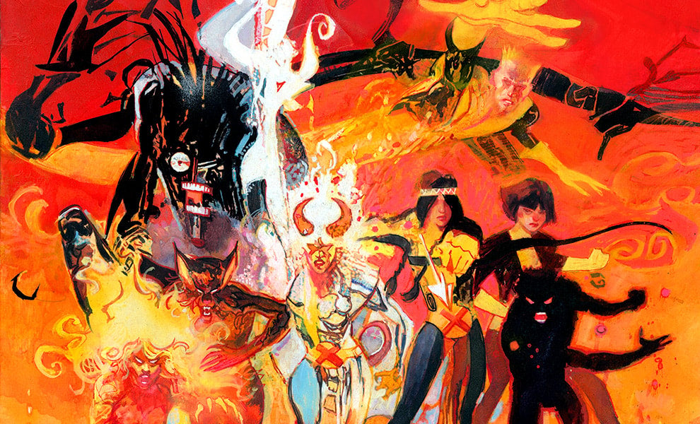 New Mutants Marvel Art Print