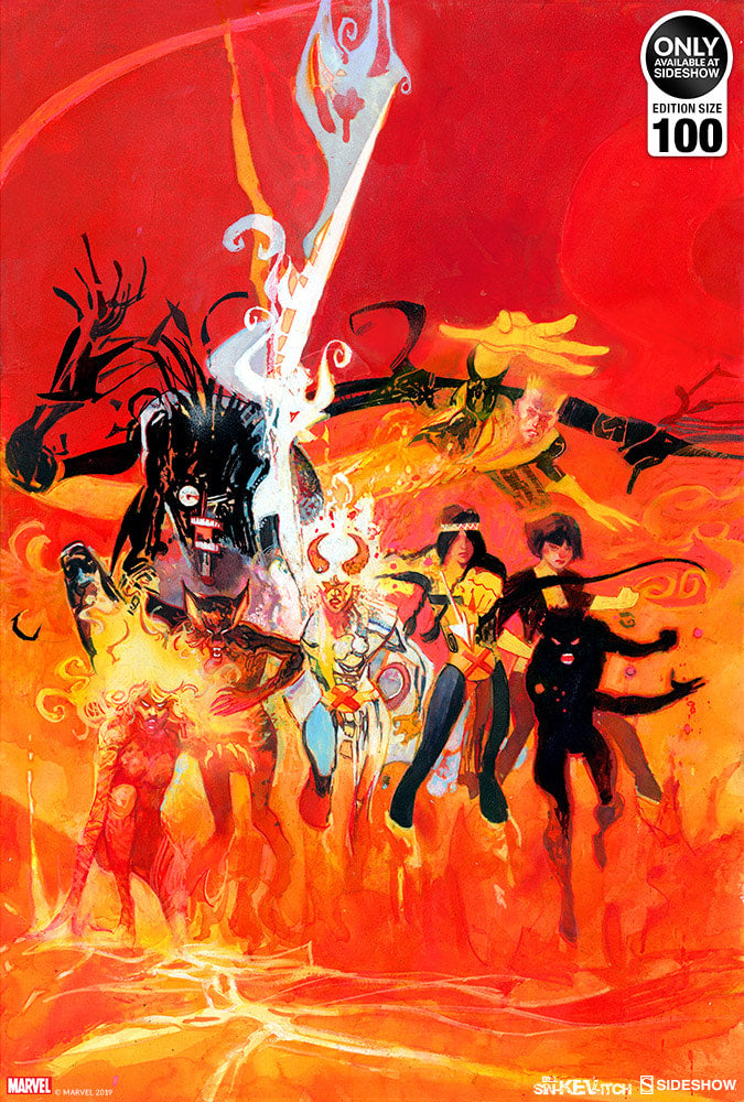 New Mutants Marvel Art Print