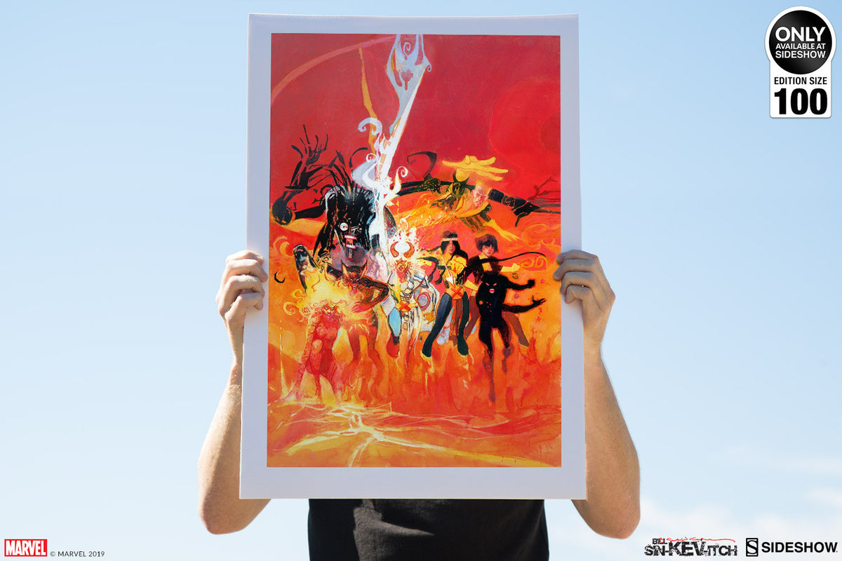 New Mutants Marvel Art Print