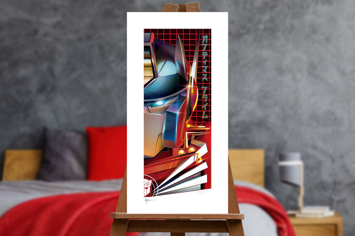 Optimus Prime Transformers Art Print