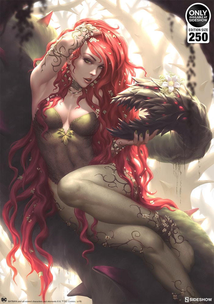 Poison Ivy DC Art Print