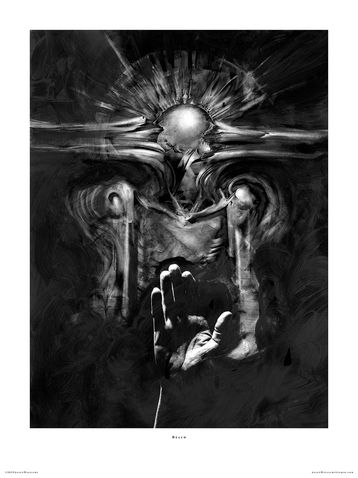 Reach Allen Williams Art Print