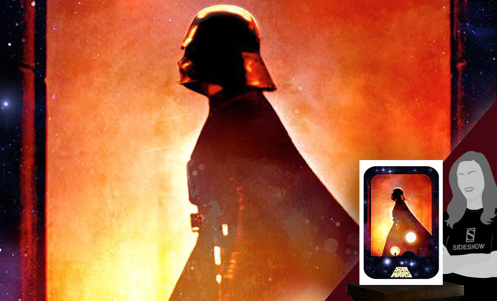 Rebel Dawn Star Wars Darth Vader Luke Skywalker Art Print