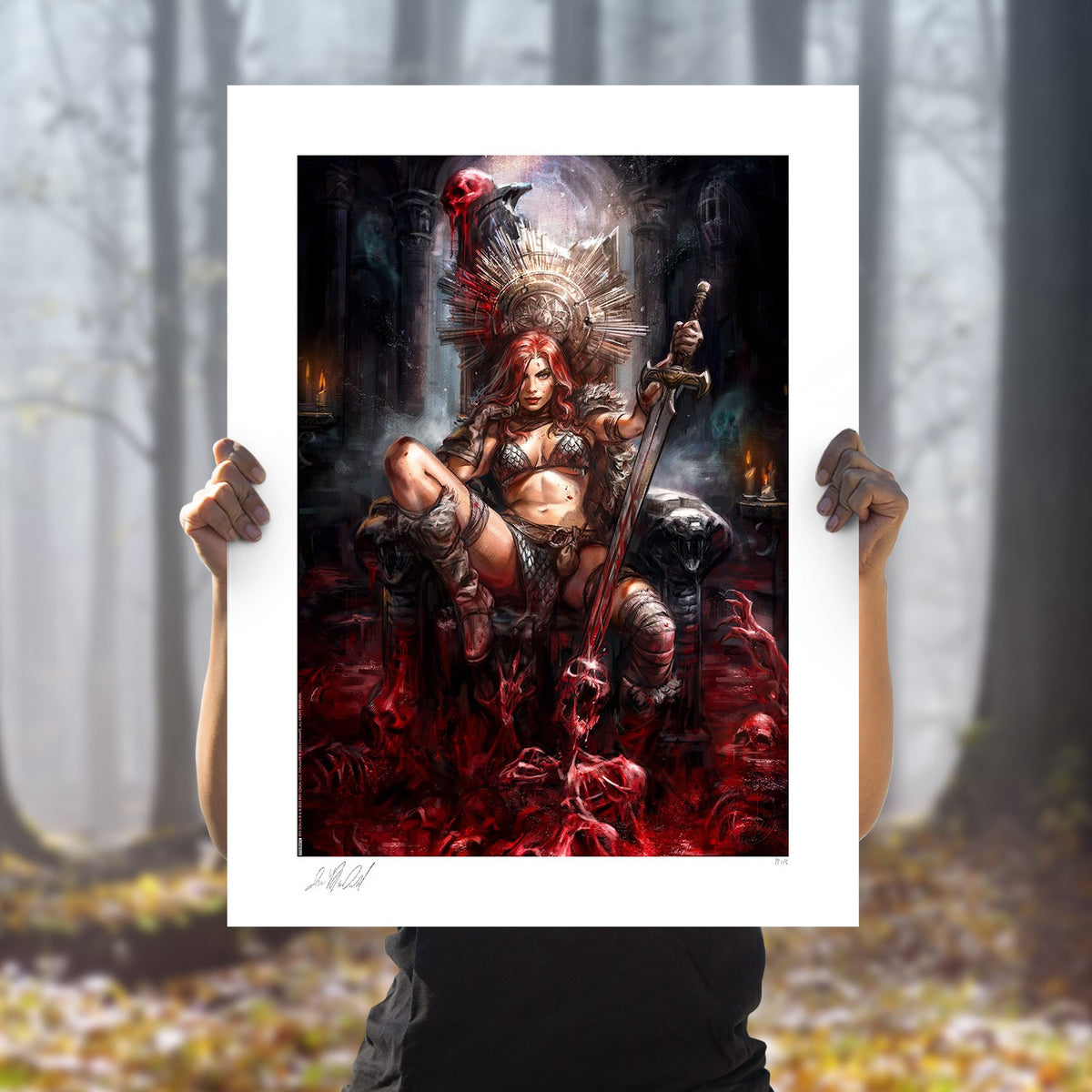 Red Sonja: Long Live the Queen Dynamite Art Print