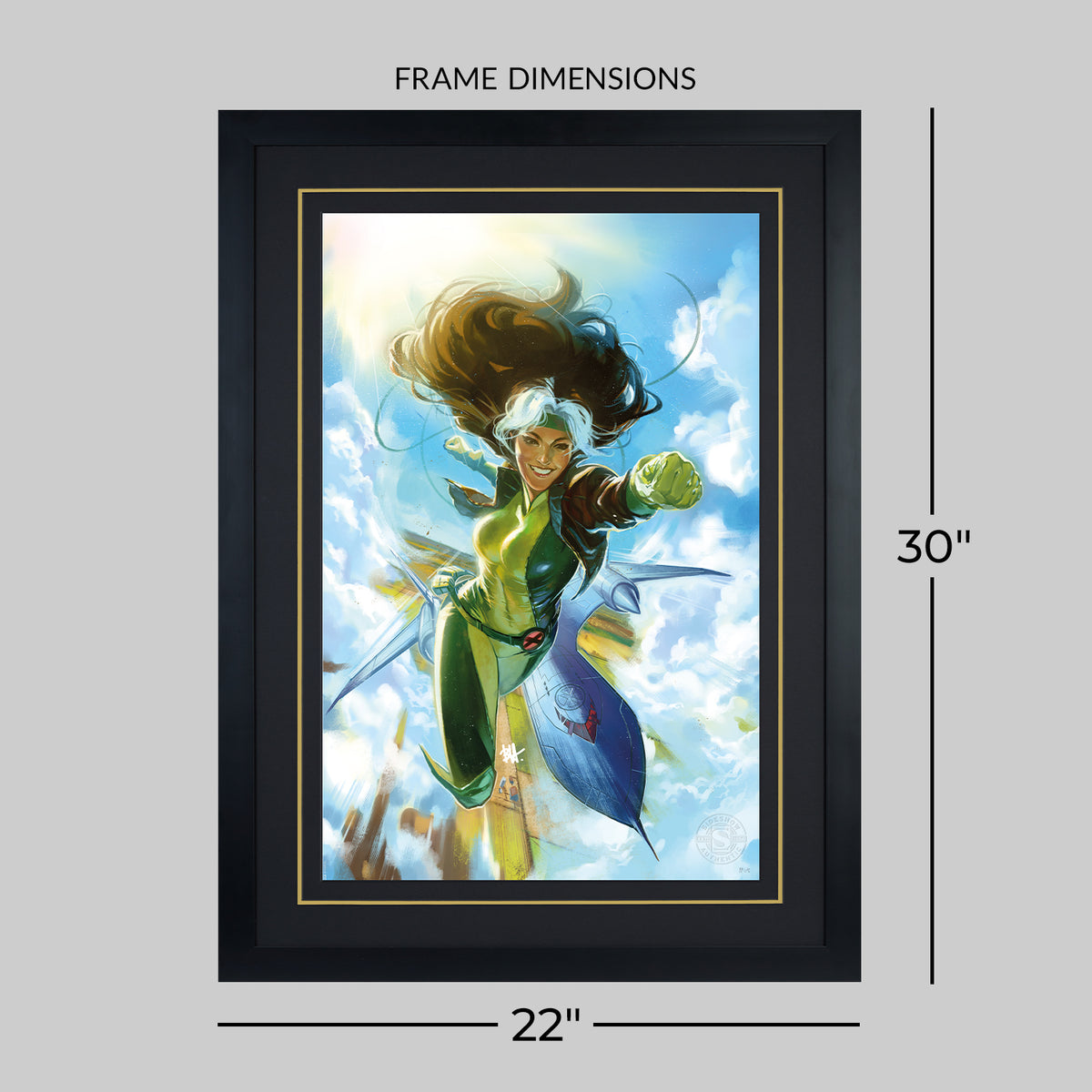 Rogue Marvel Art Print