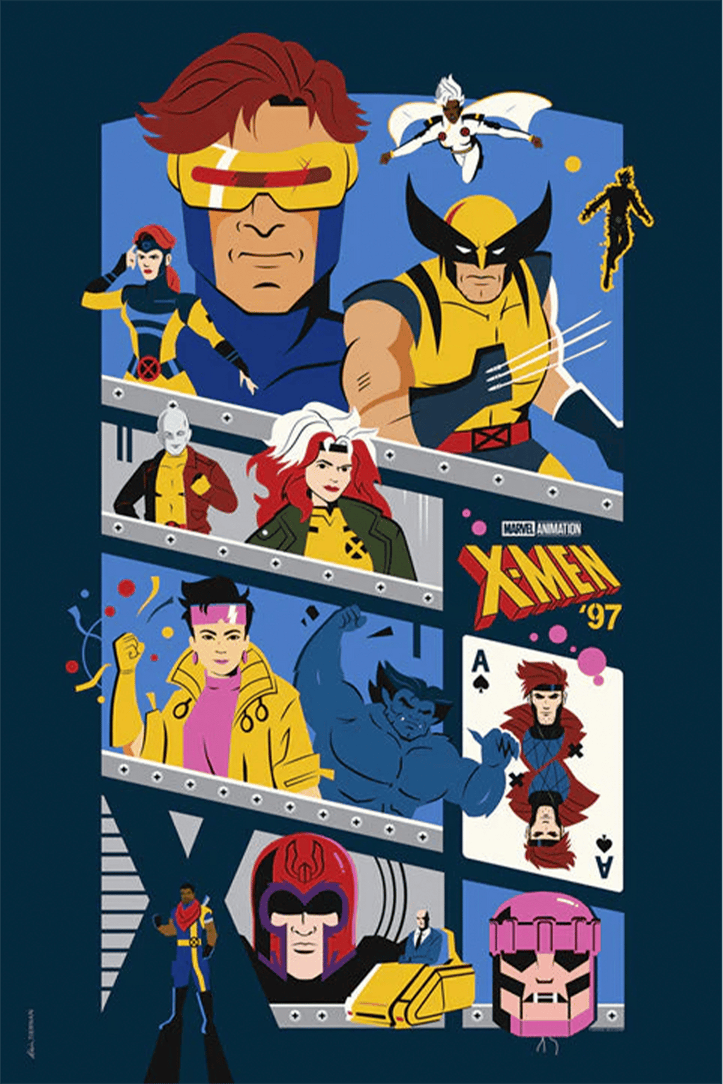 Roll Call '97 Marvel Art Print