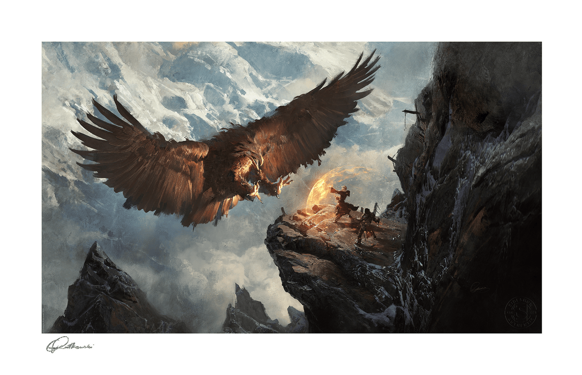 Secret Pass: Eagle's Nest Greg Rutkowski Art Print