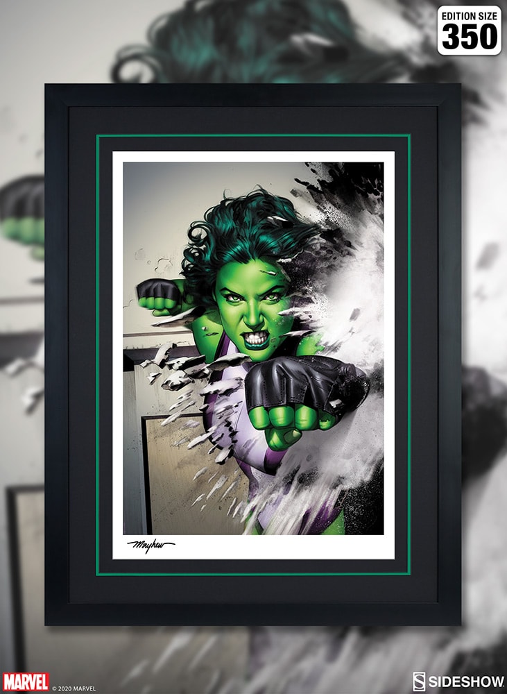 She-Hulk Marvel Art Print