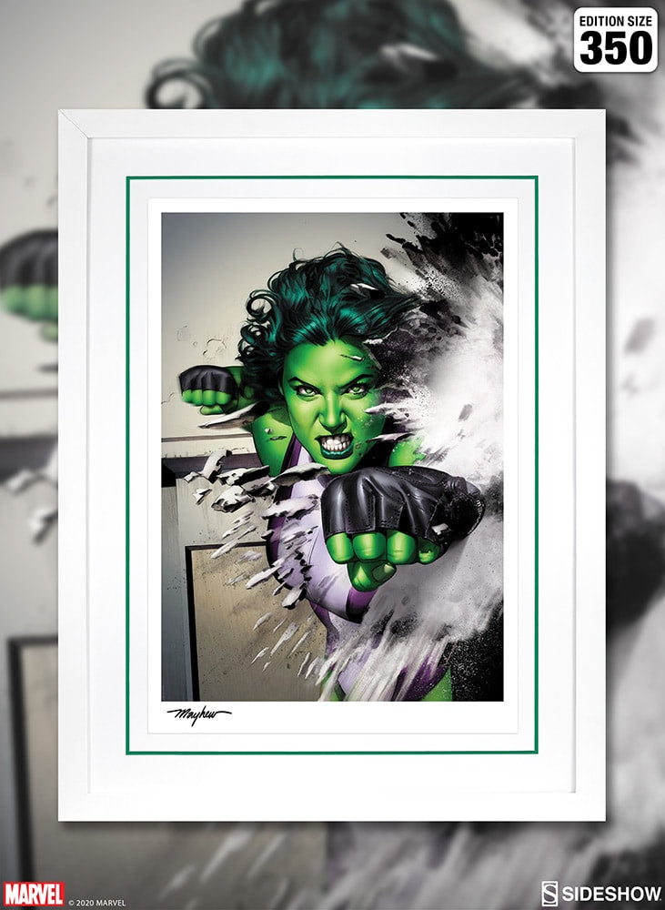 She-Hulk Marvel Art Print