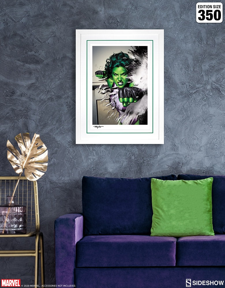She-Hulk Marvel Art Print