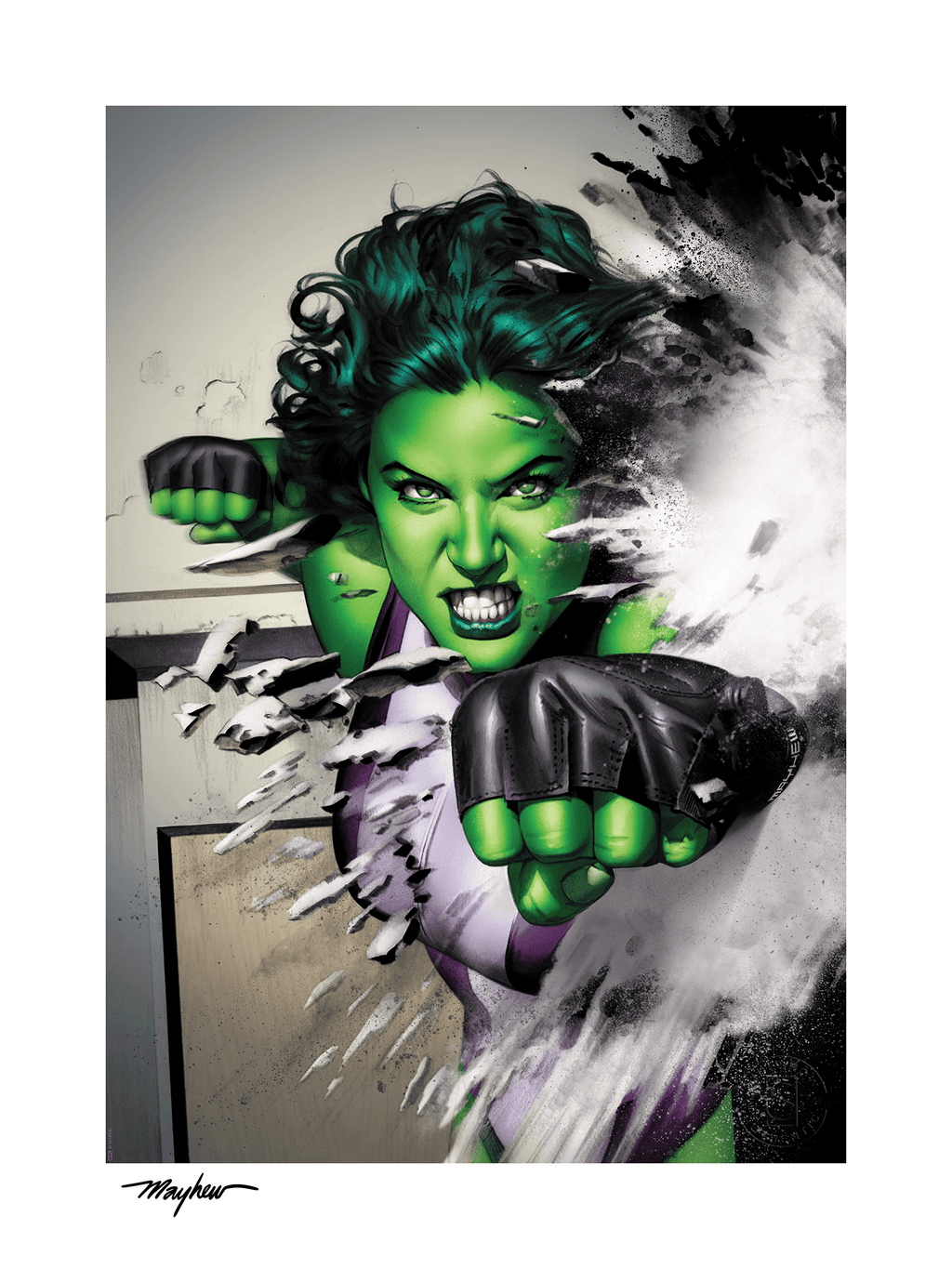She-Hulk Marvel Art Print