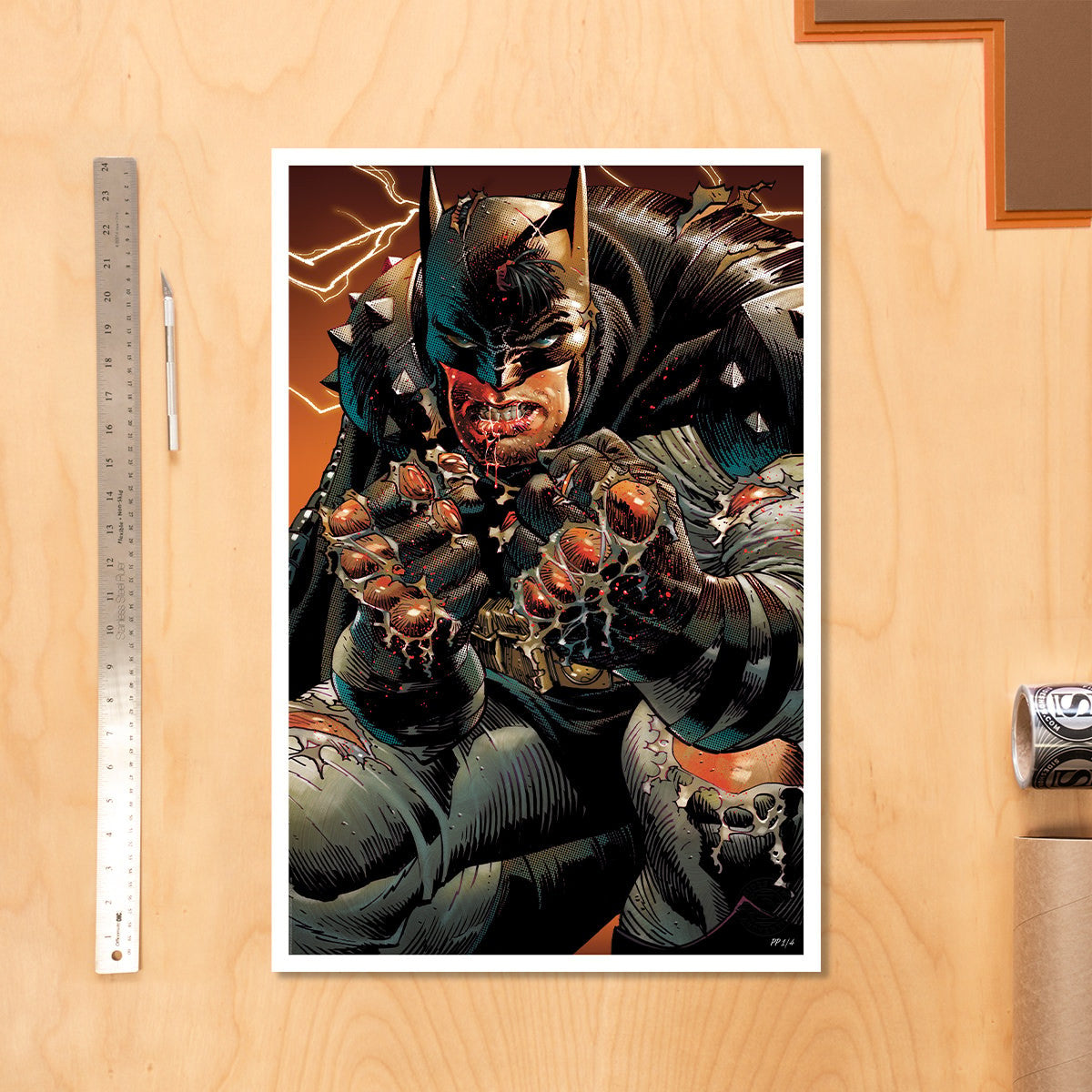 Absolute Batman DC Art Print