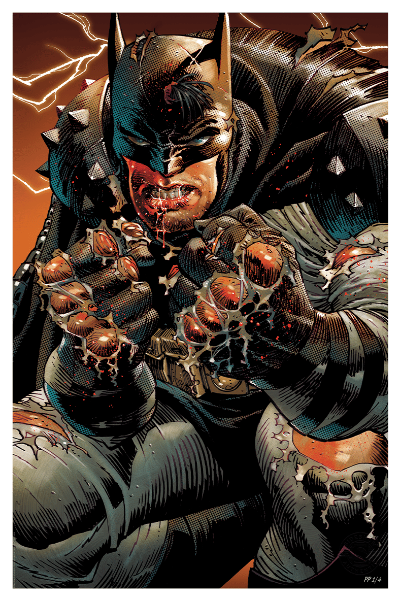 Absolute Batman DC Art Print
