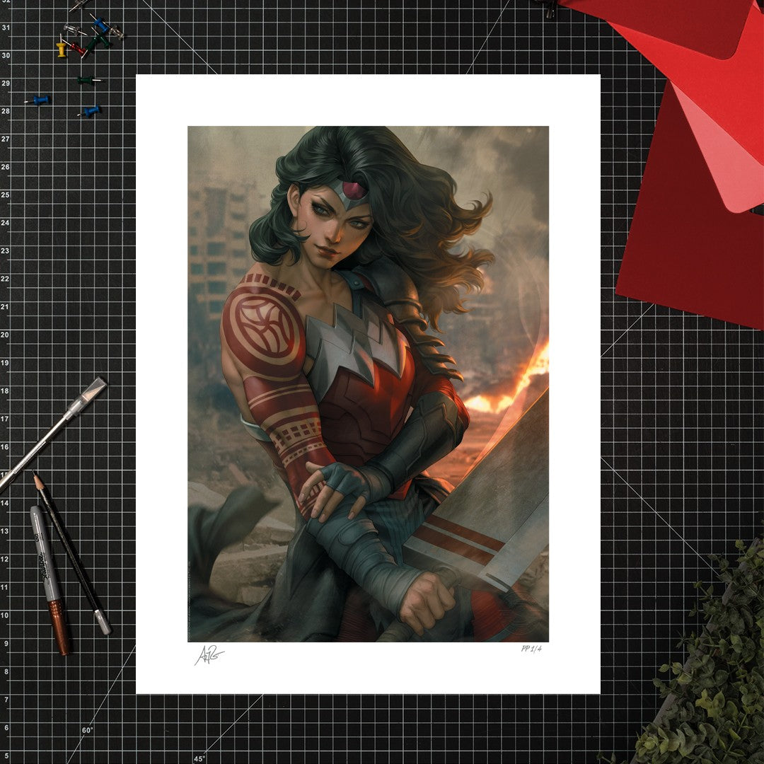 Absolute Wonder Woman DC Art Print