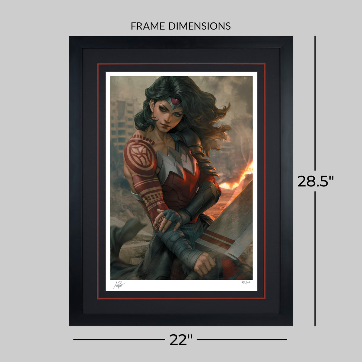 Absolute Wonder Woman DC Art Print