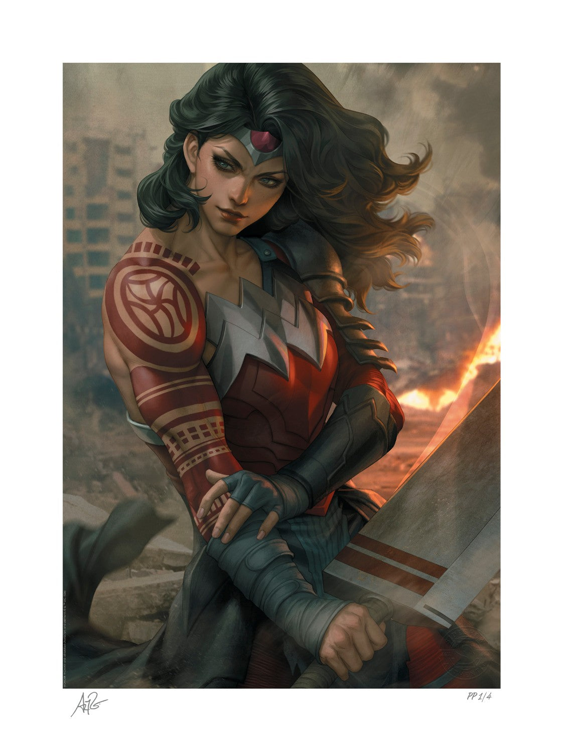 Absolute Wonder Woman DC Art Print