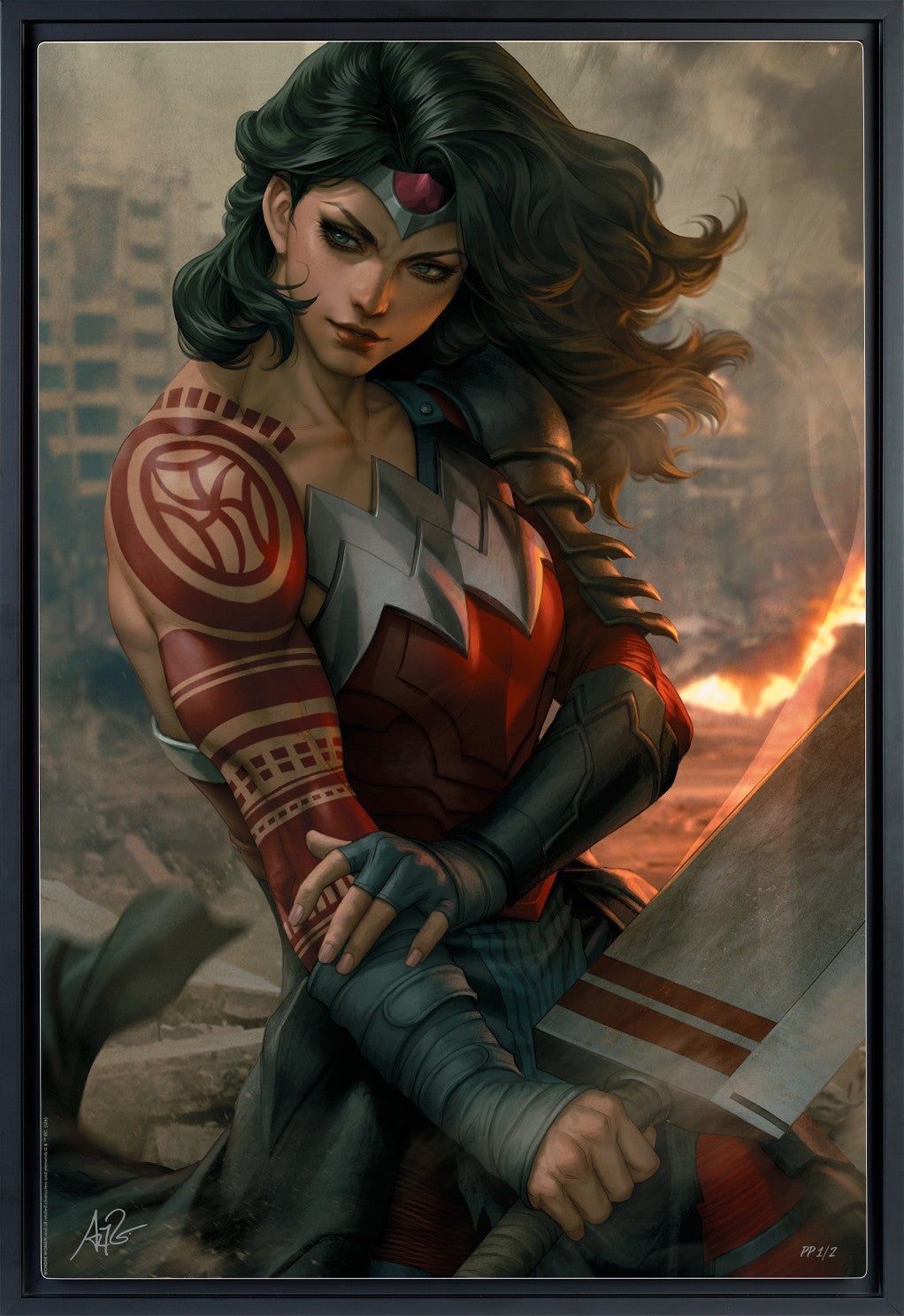Absolute Wonder Woman DC Art Print