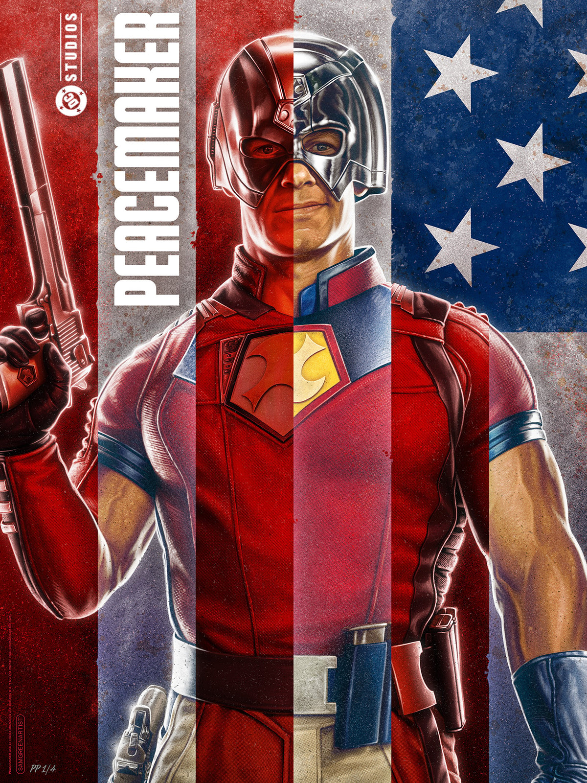 Peacemaker DC Art Print