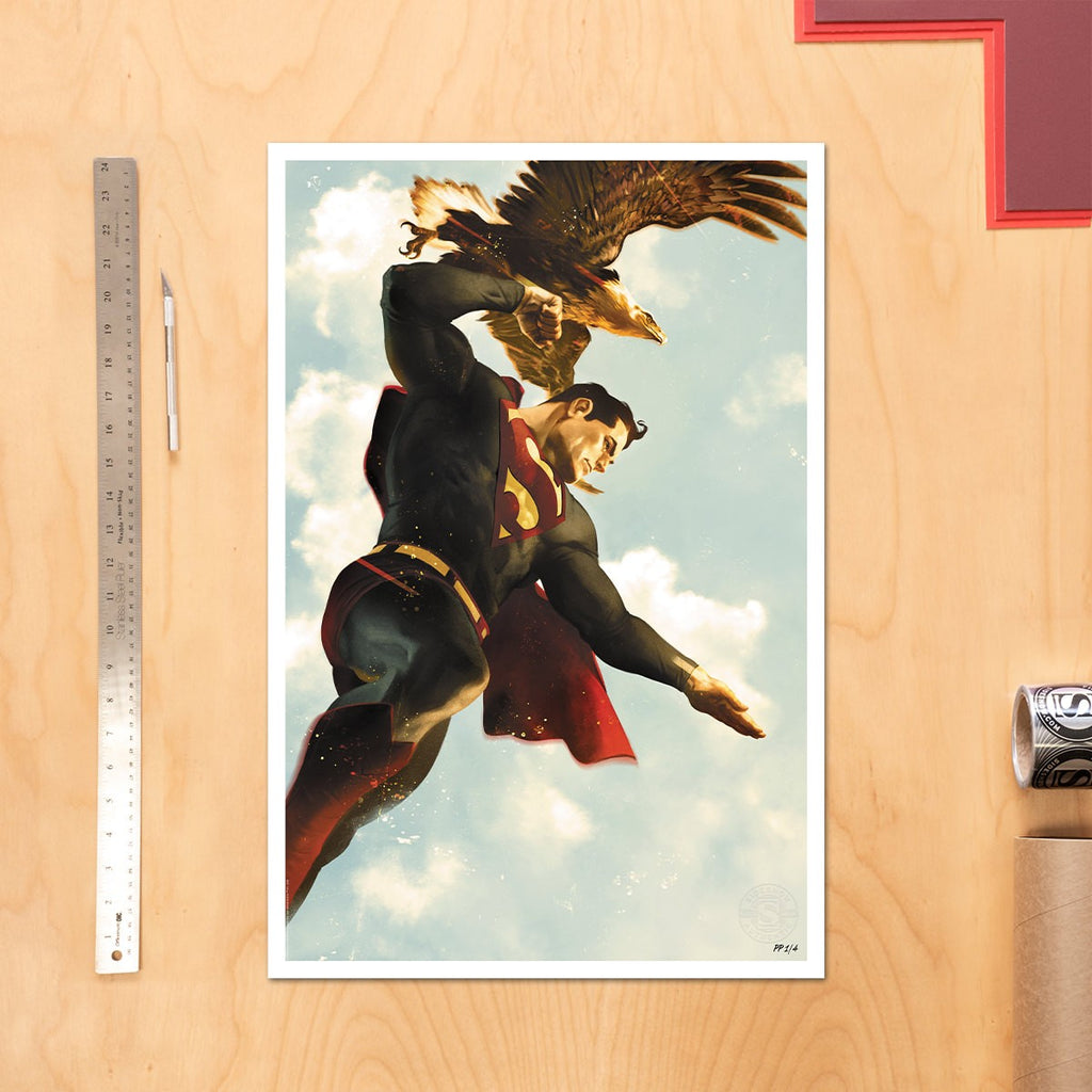 Superman DC Art Print