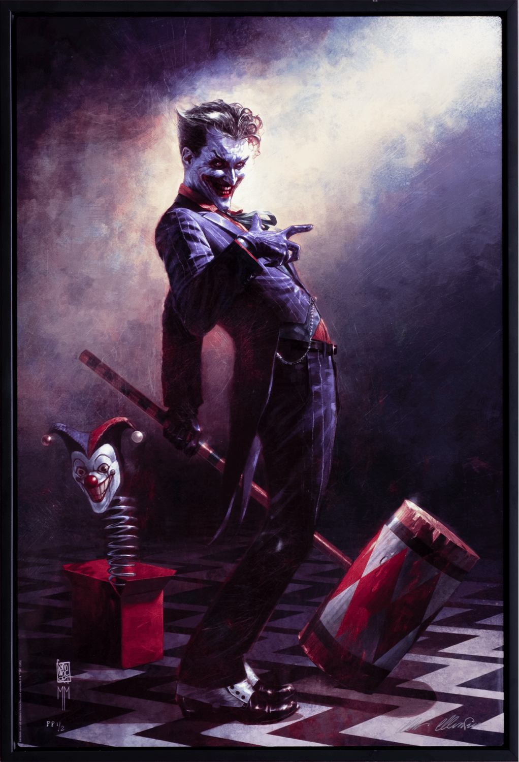 The Joker: Clown Prince of Crime DC Art Print