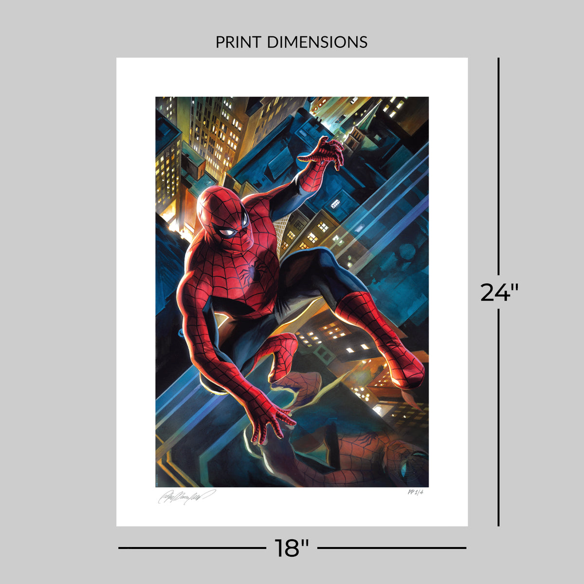 The Amazing Spider-Man Marvel Art Print