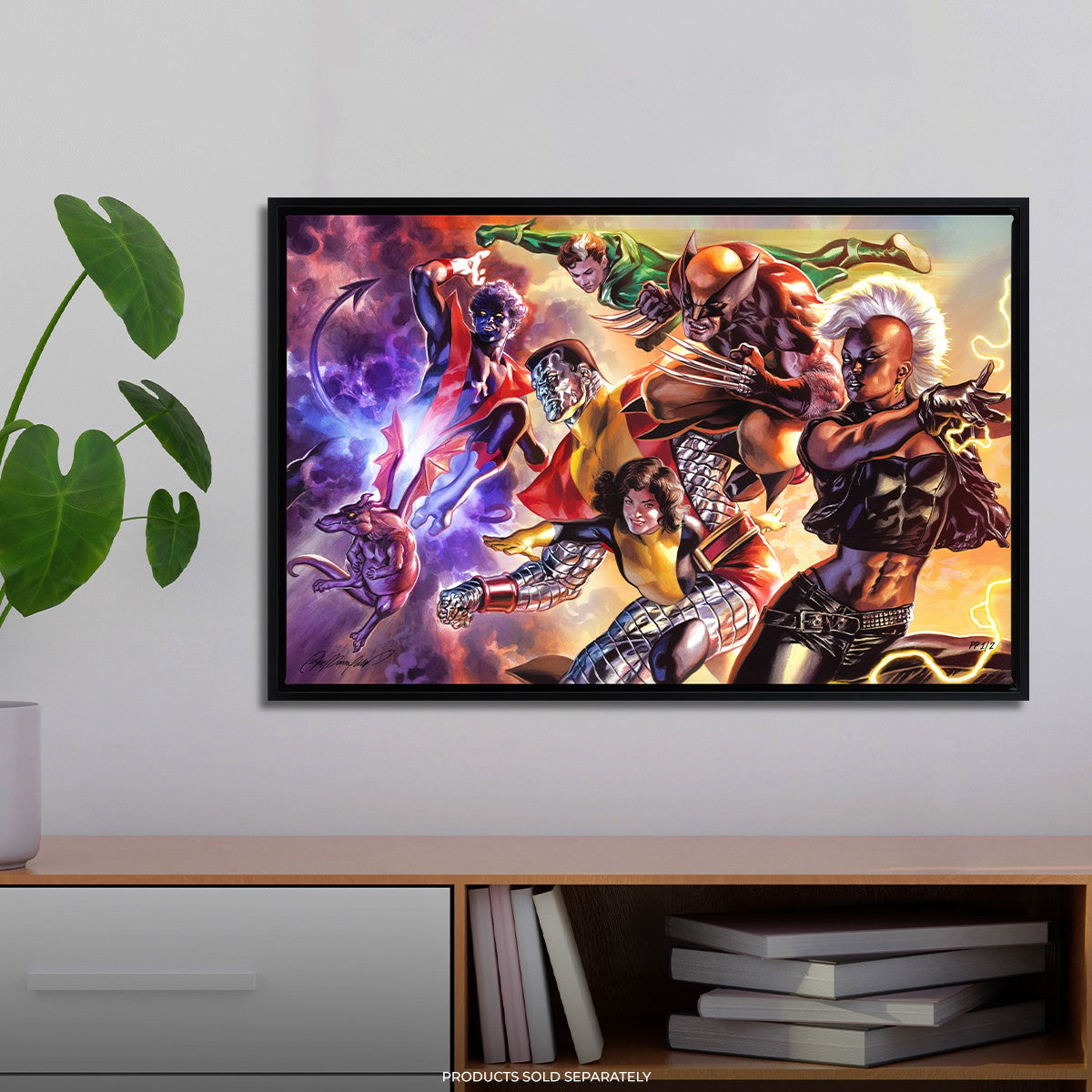 The Brotherhood of Mutants Marvel Art Print