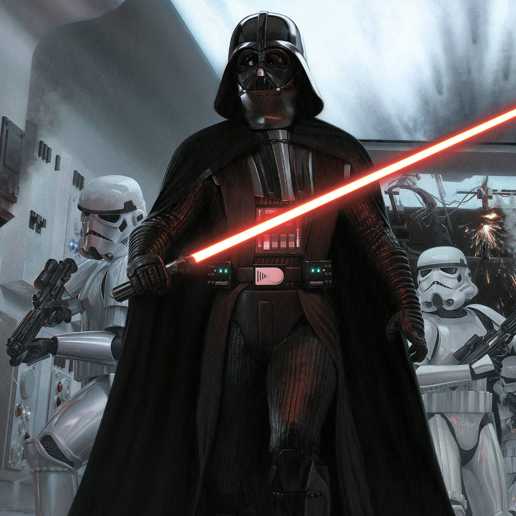 Darth Vader: Assault on Tantive IV Star Wars Art Print