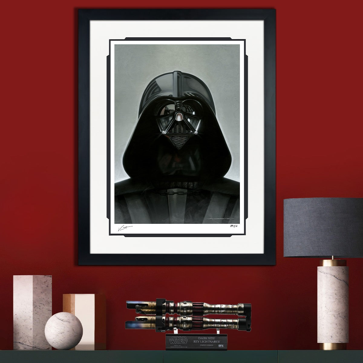 Darth Vader: Inner Sanctum Star Wars Art Print