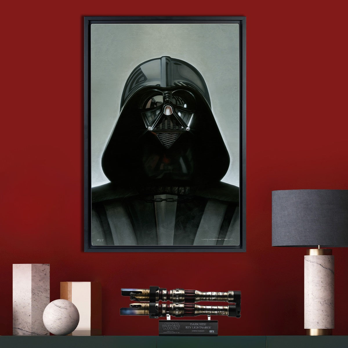 Darth Vader: Inner Sanctum Star Wars Art Print