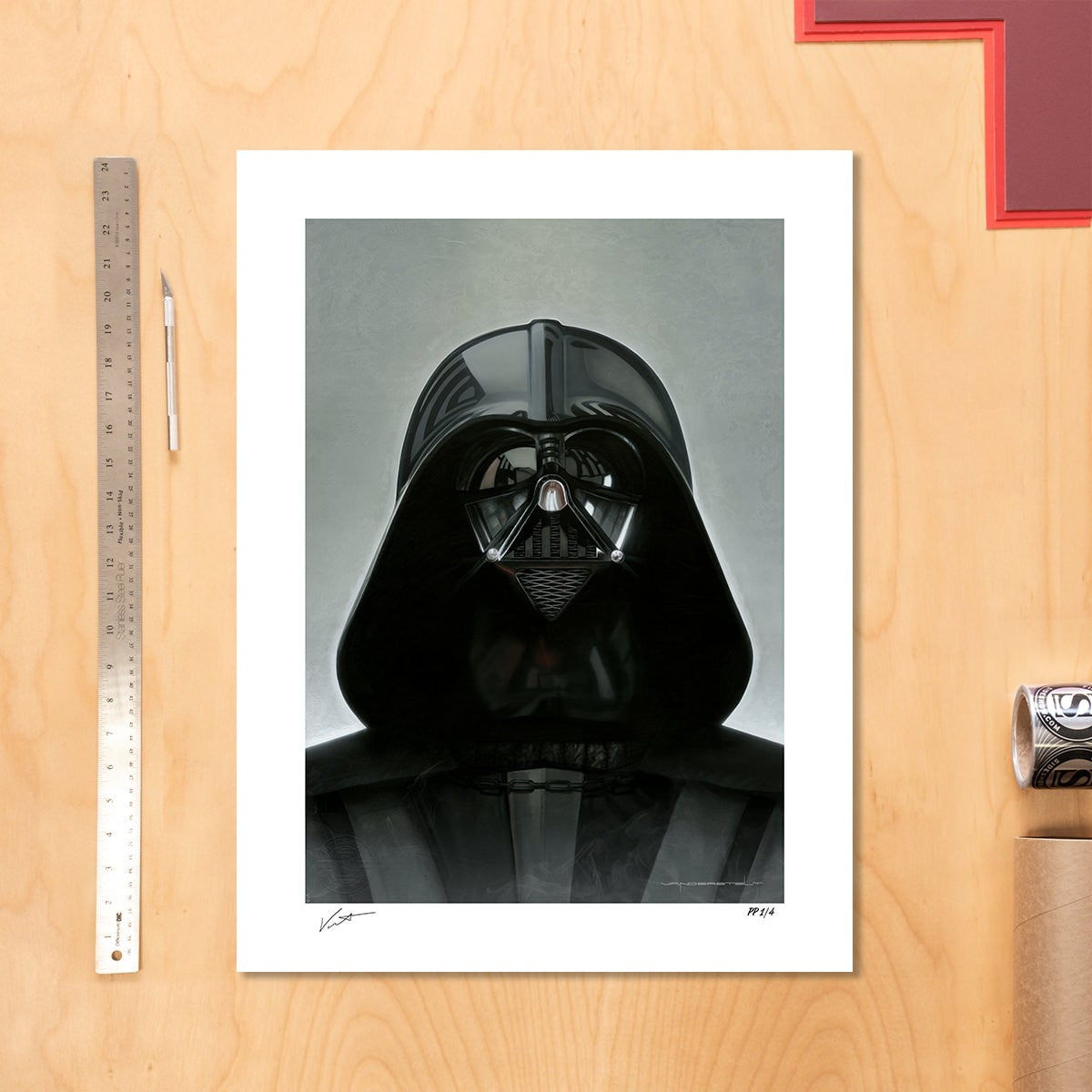 Darth Vader: Inner Sanctum Star Wars Art Print
