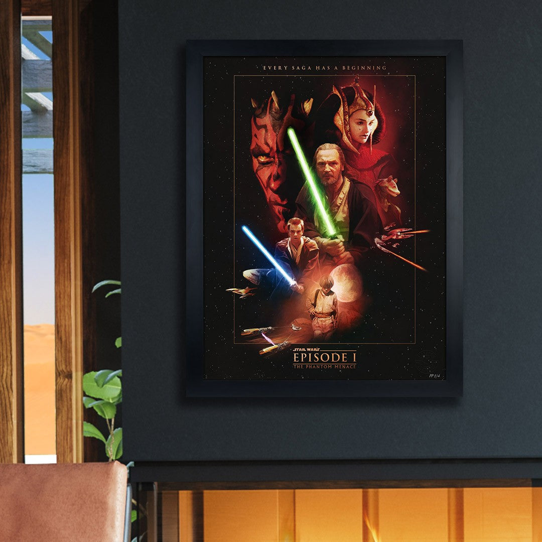 Episode I: The Phantom Menace Star Wars Art Print