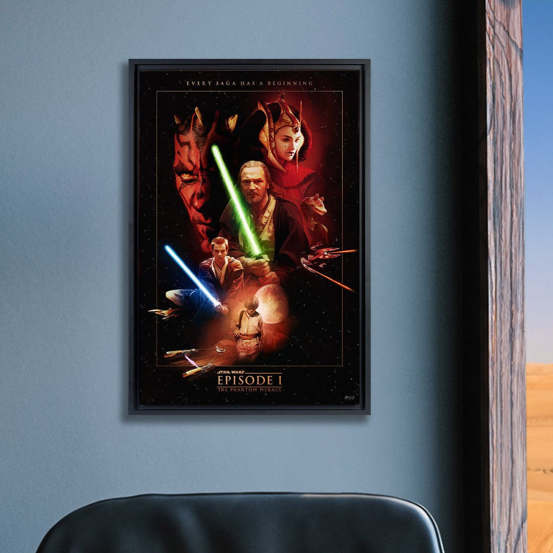 Episode I: The Phantom Menace Star Wars Art Print
