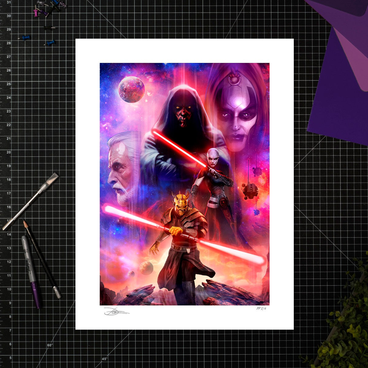 Star Wars: Dark Forces of the Sith Order Art Print