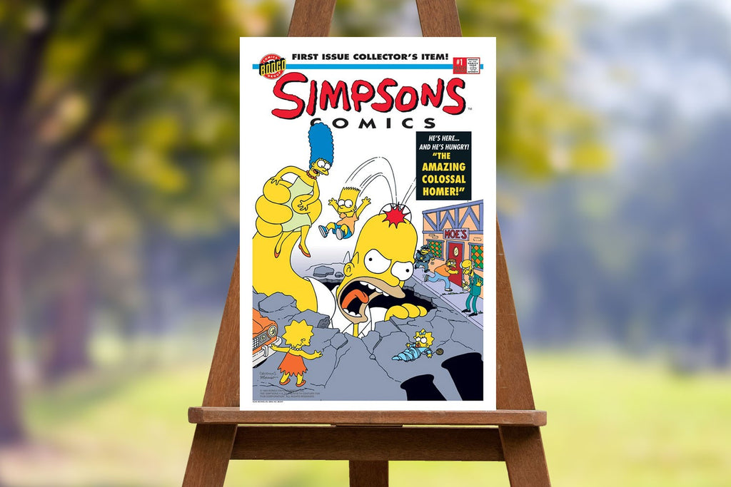 Simpsons Comics #1 The Simpsons Art Print