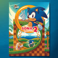 Sonic 2 Sonic the Hedgehog Art Print