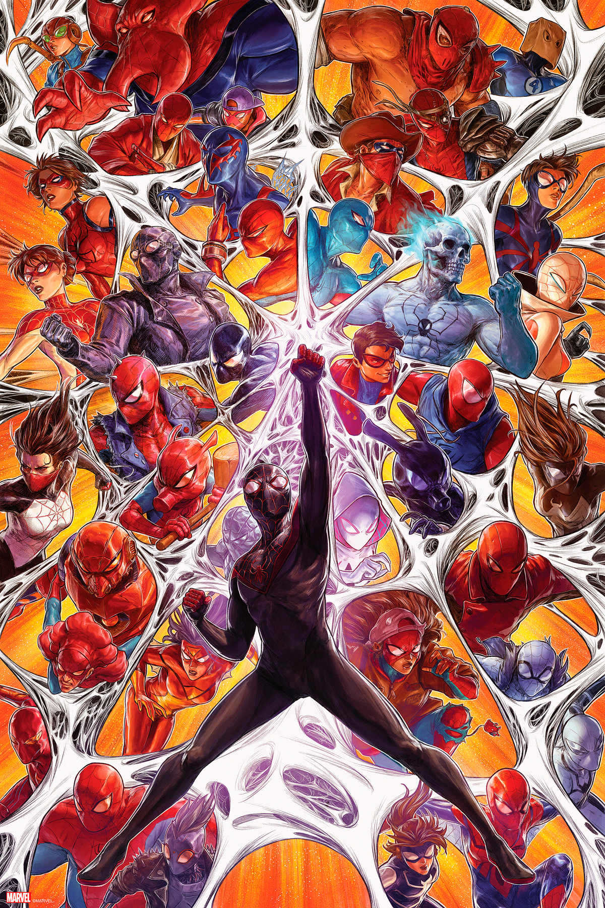 Spider-Verse #6 (2020) Marvel Spider-Man Miles Morales Art Print
