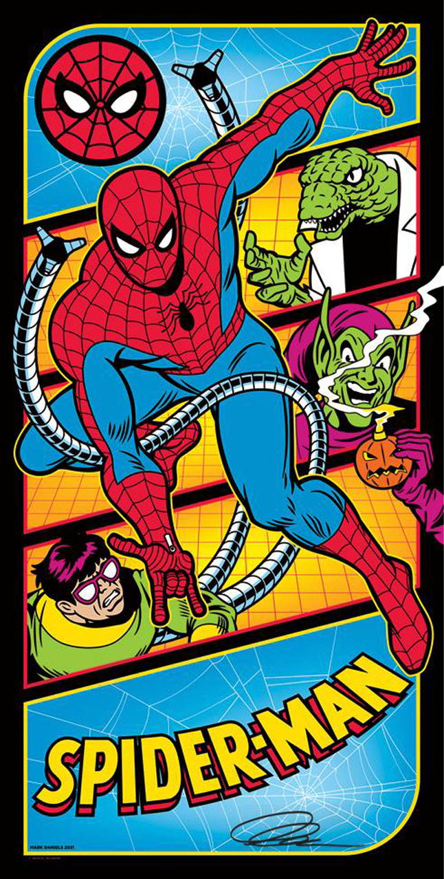 Spidey Versus… Marvel Green Goblin Spider-Man Art Print