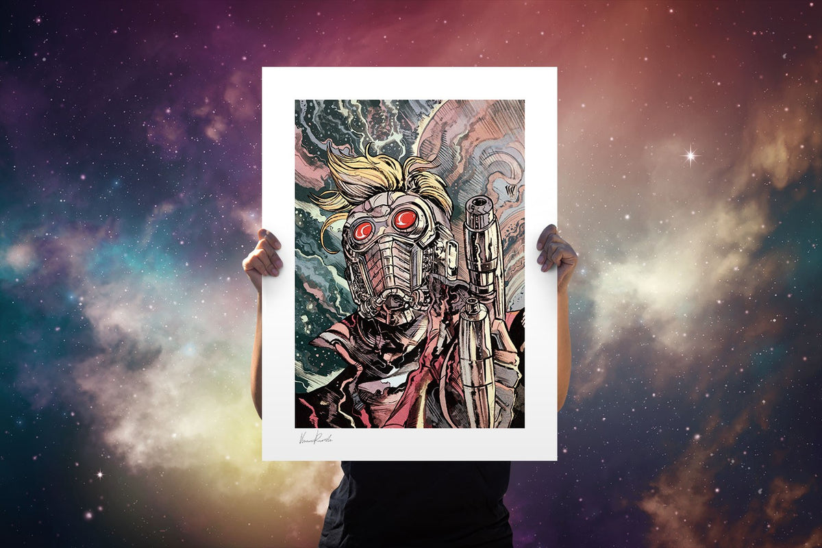 Star-Lord Marvel Art Print