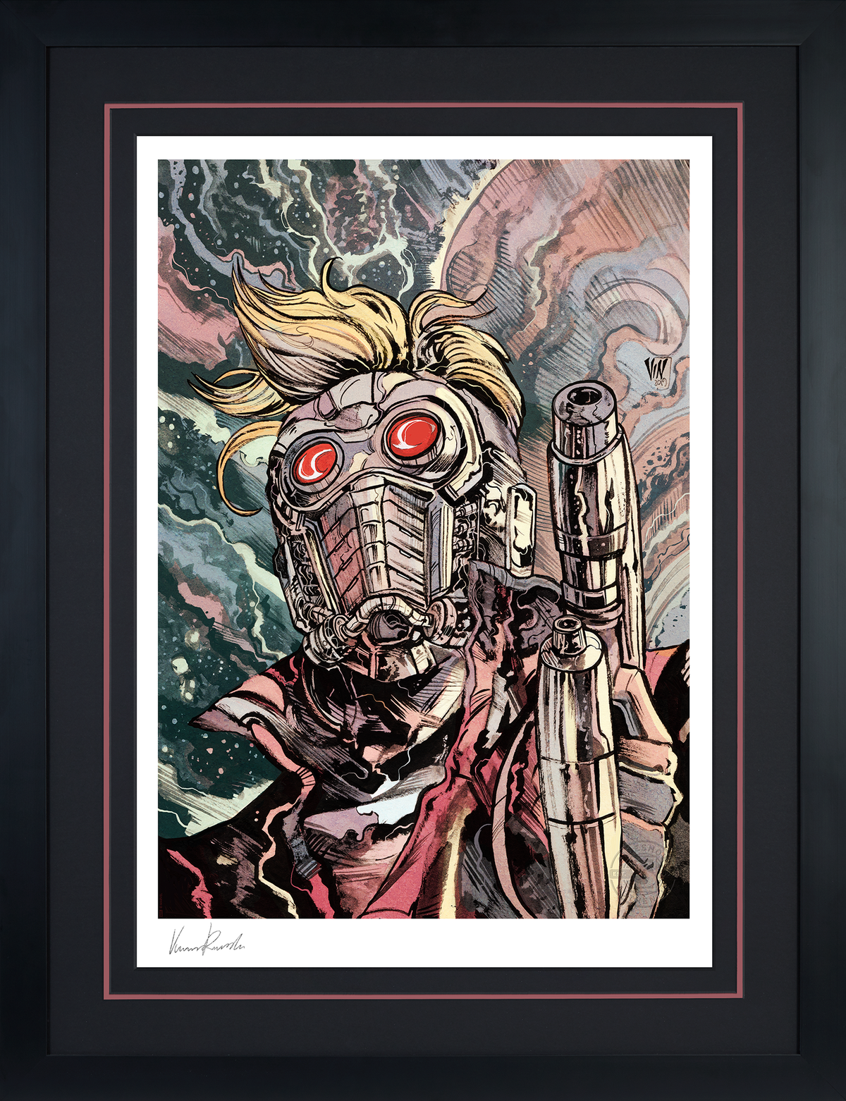 Star-Lord Marvel Art Print