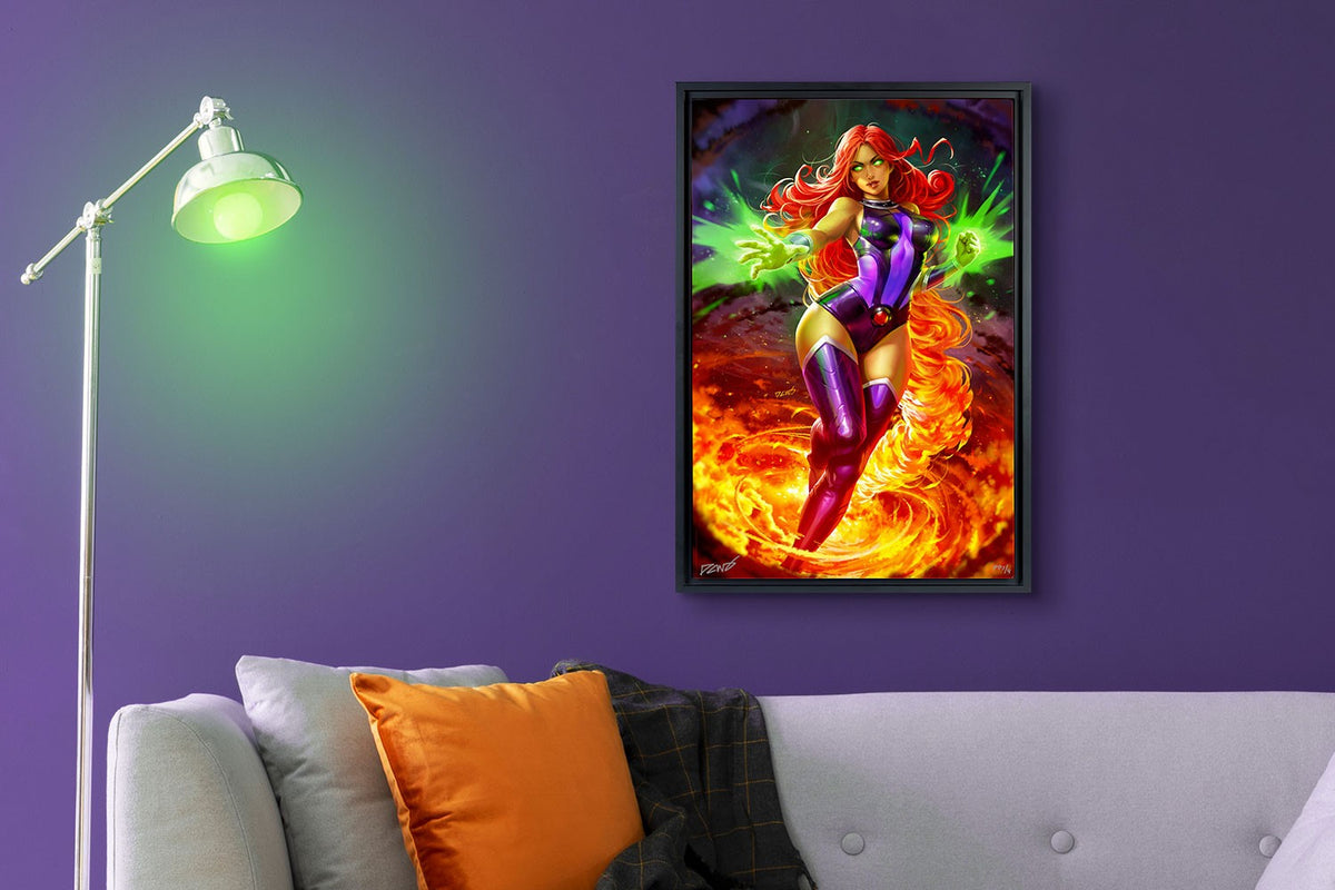 Starfire DC Art Print