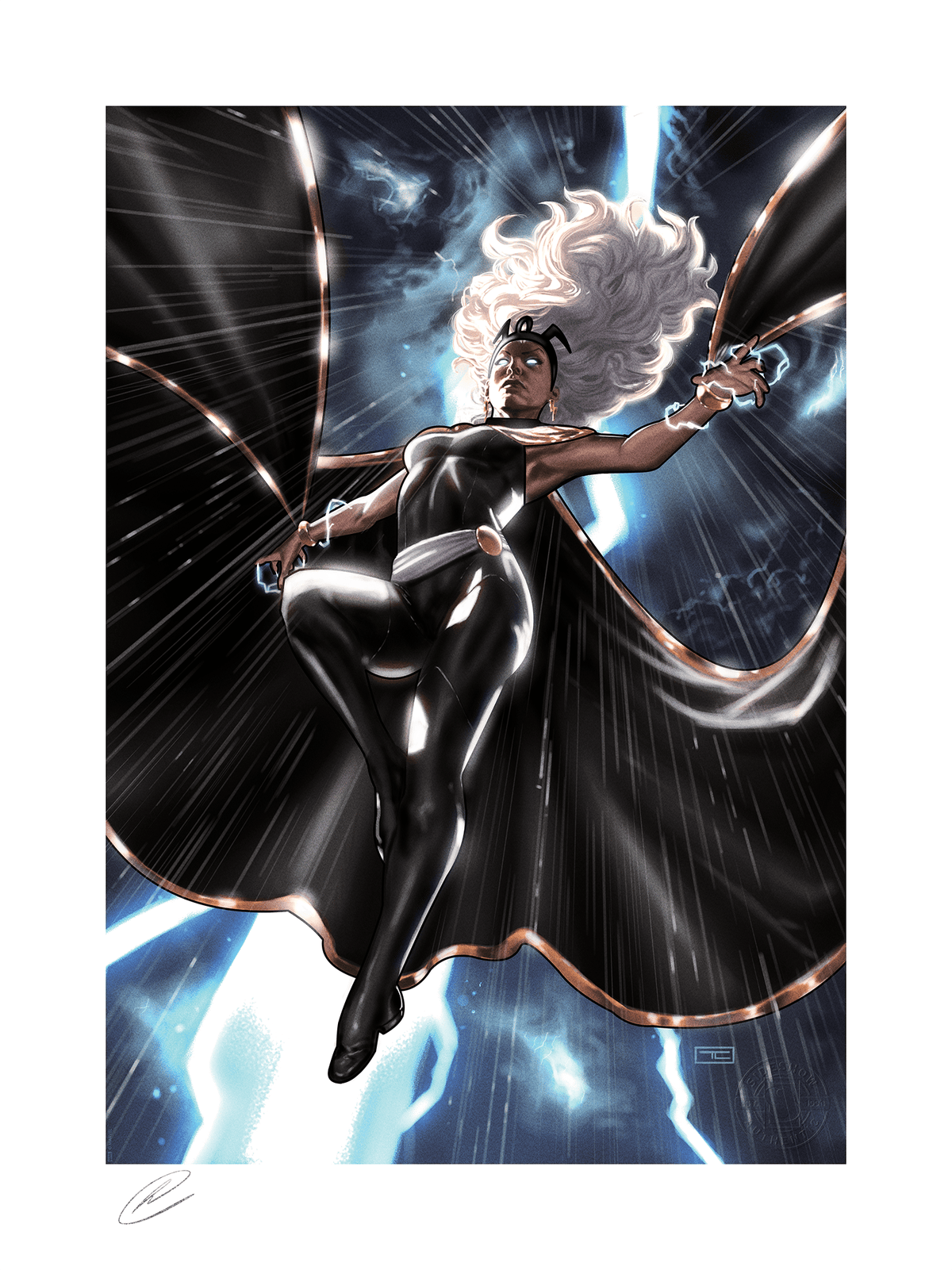 Storm Variant Marvel Art Print