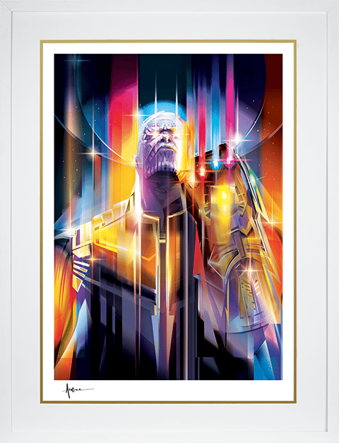 Thanos Infinity War Marvel Art Print