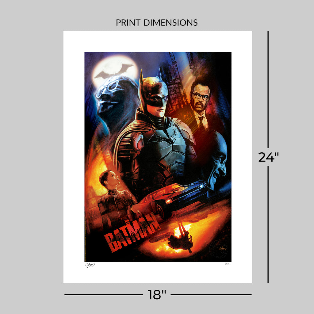 The Batman DC Batman Catwoman The Penguin Movie Poster