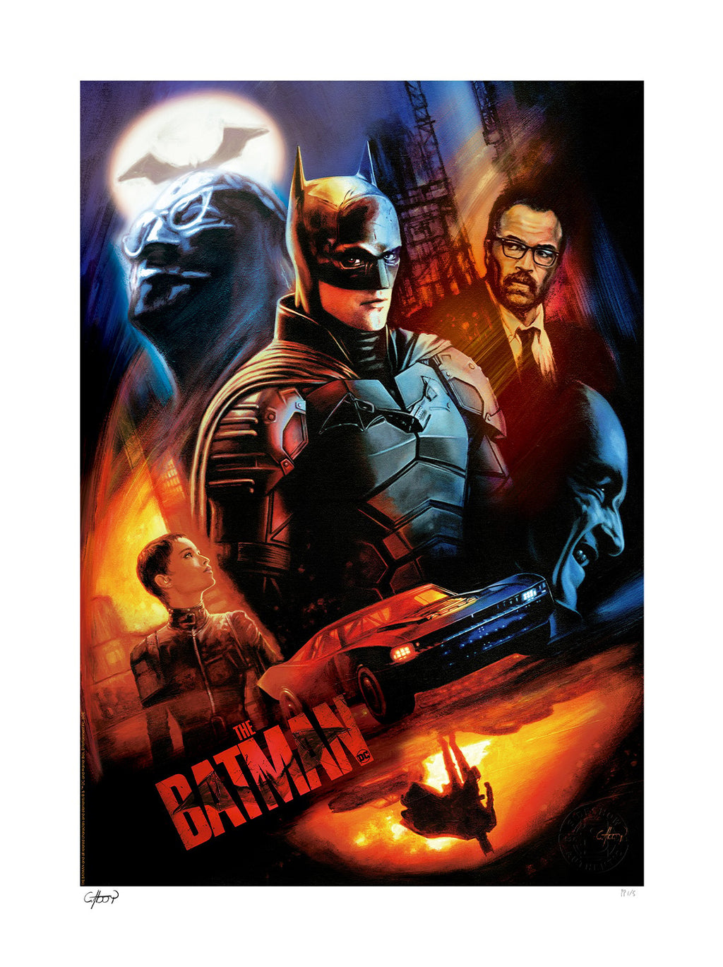 The Batman DC Batman Catwoman The Penguin Movie Poster
