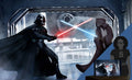 The Circle is Now Complete Star Wars Darth Vader Obi-Wan Kenobi Art Print