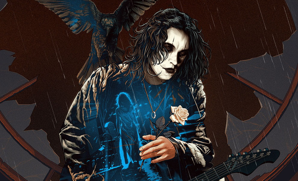 The Crow: Real Love Is Forever Variant Evolution USA Eric Draven Art Print