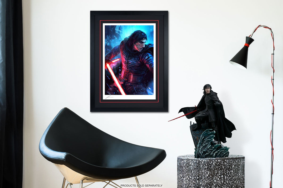 The Duel: Kylo Ren Star Wars Art Print