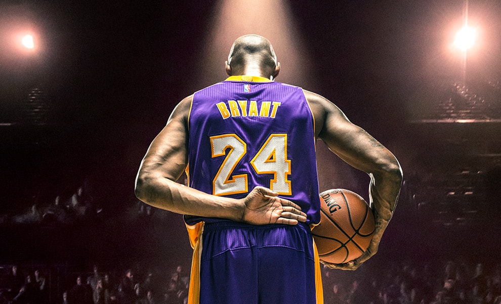 The Final Bow Michael Muller Kobe Bryant Art Print